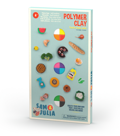 Polymer Clay - Set of 12 basic colors - Het Muizenhuis