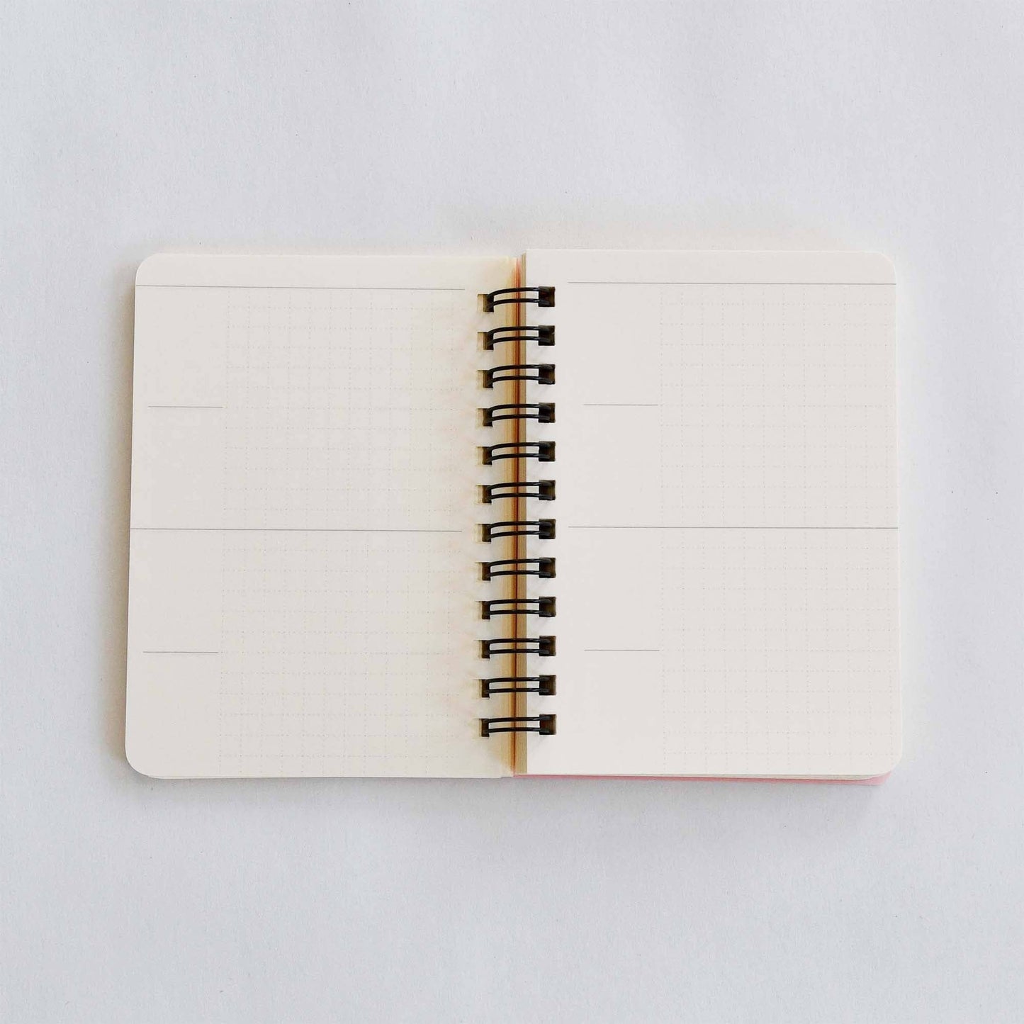 [LIFE] Free Diary “FREE DAYS” B7 Notebook - Momo Peach Pink