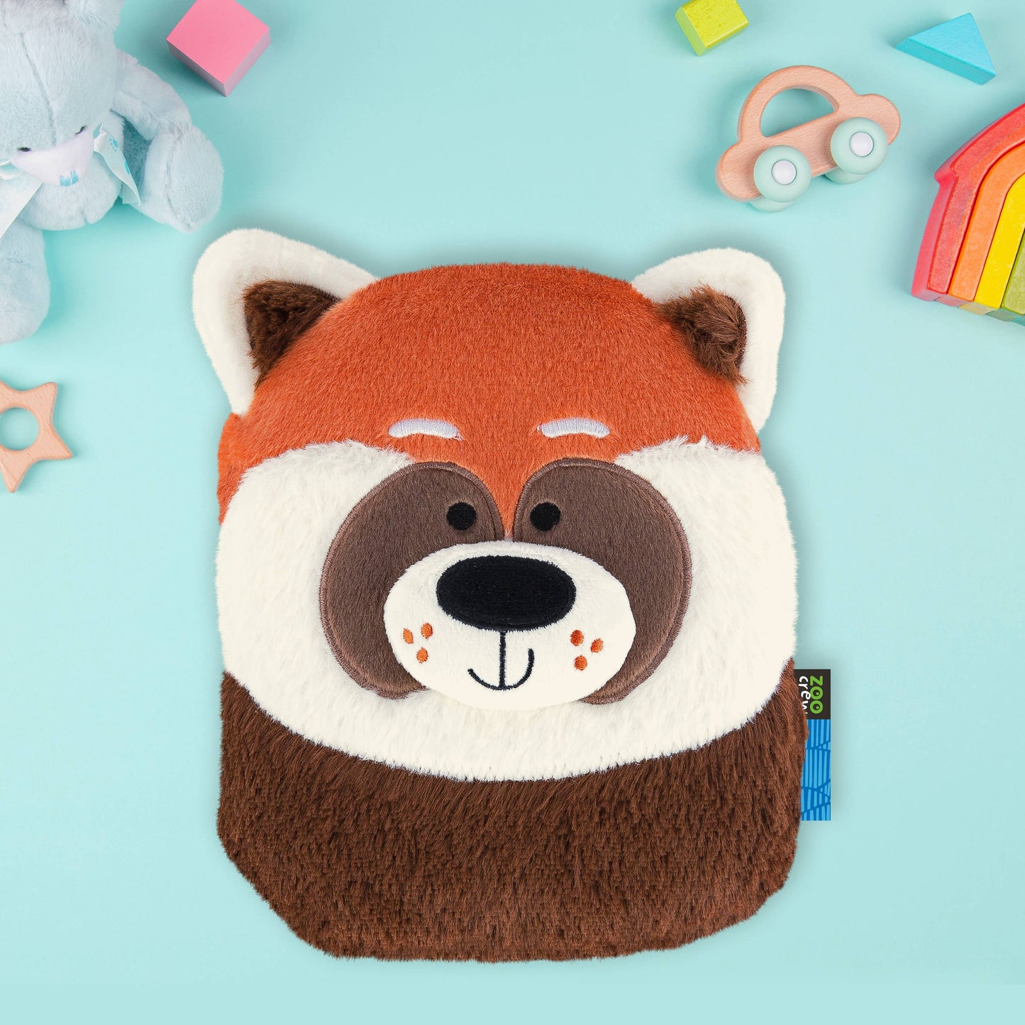 Zoo Crew Cuddly Lined Notebook Red Panda