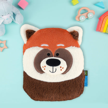 Zoo Crew Cuddly Lined Notebook Red Panda