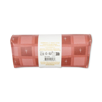 Designworks Ink Printed Glasses Case - Check