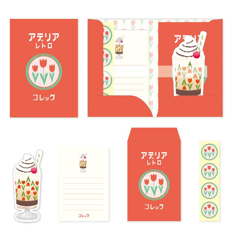 [Aderia Retro] Mini Letter Set - Colec