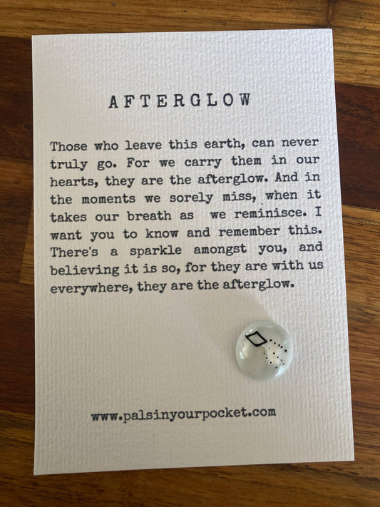 Afterglow- bereavement gift and card. 