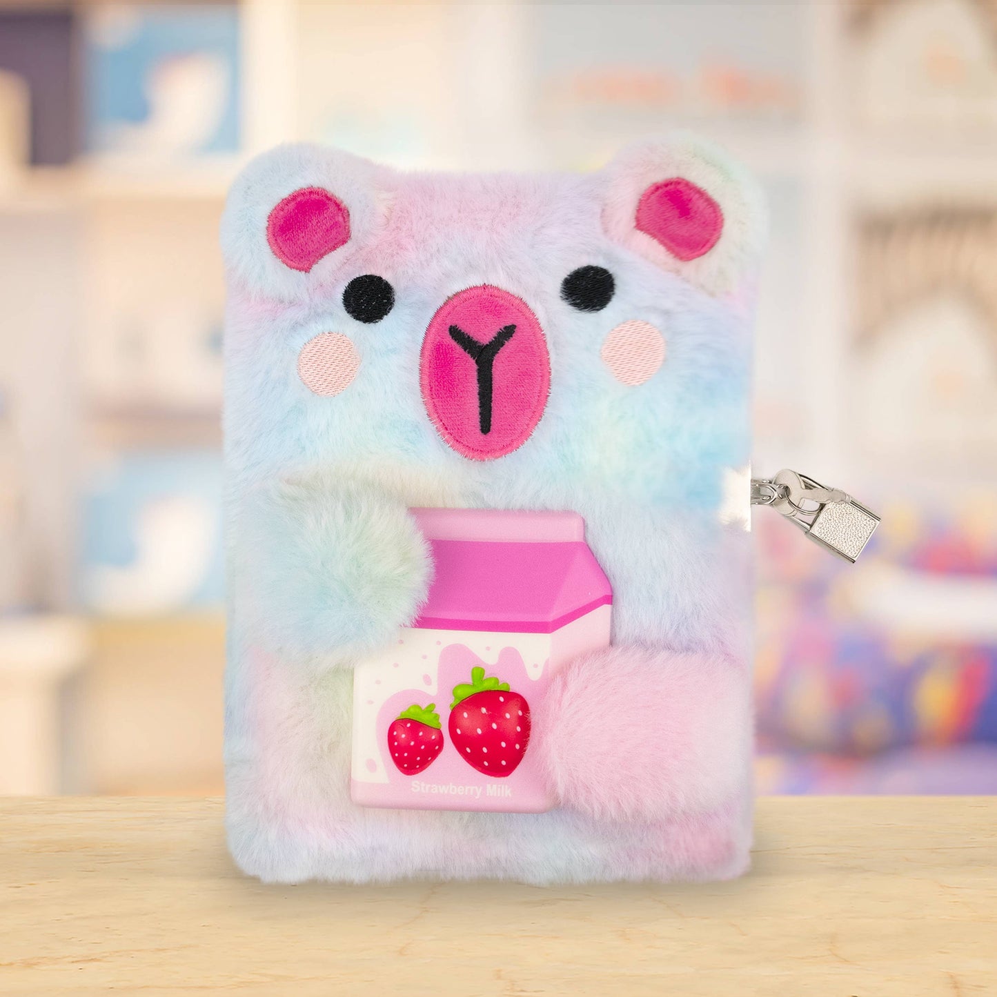 Stationery Strawberry Milk Capybara Diary