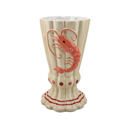 Crustacean vase D15.6 H27.5 cm