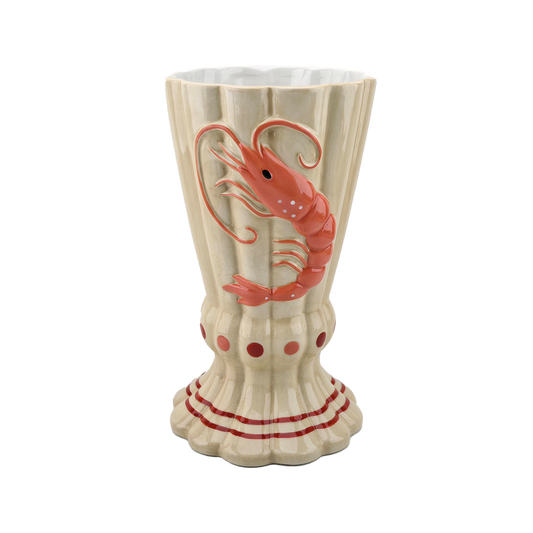 Crustacean vase D15.6 H27.5 cm