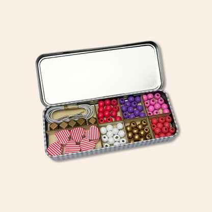 Love & Heart Bracelet Bead Kit