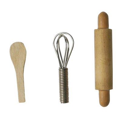 Kids DIY Dollhouse Miniatures -Kitchen Utensils (Scale 1:12)
