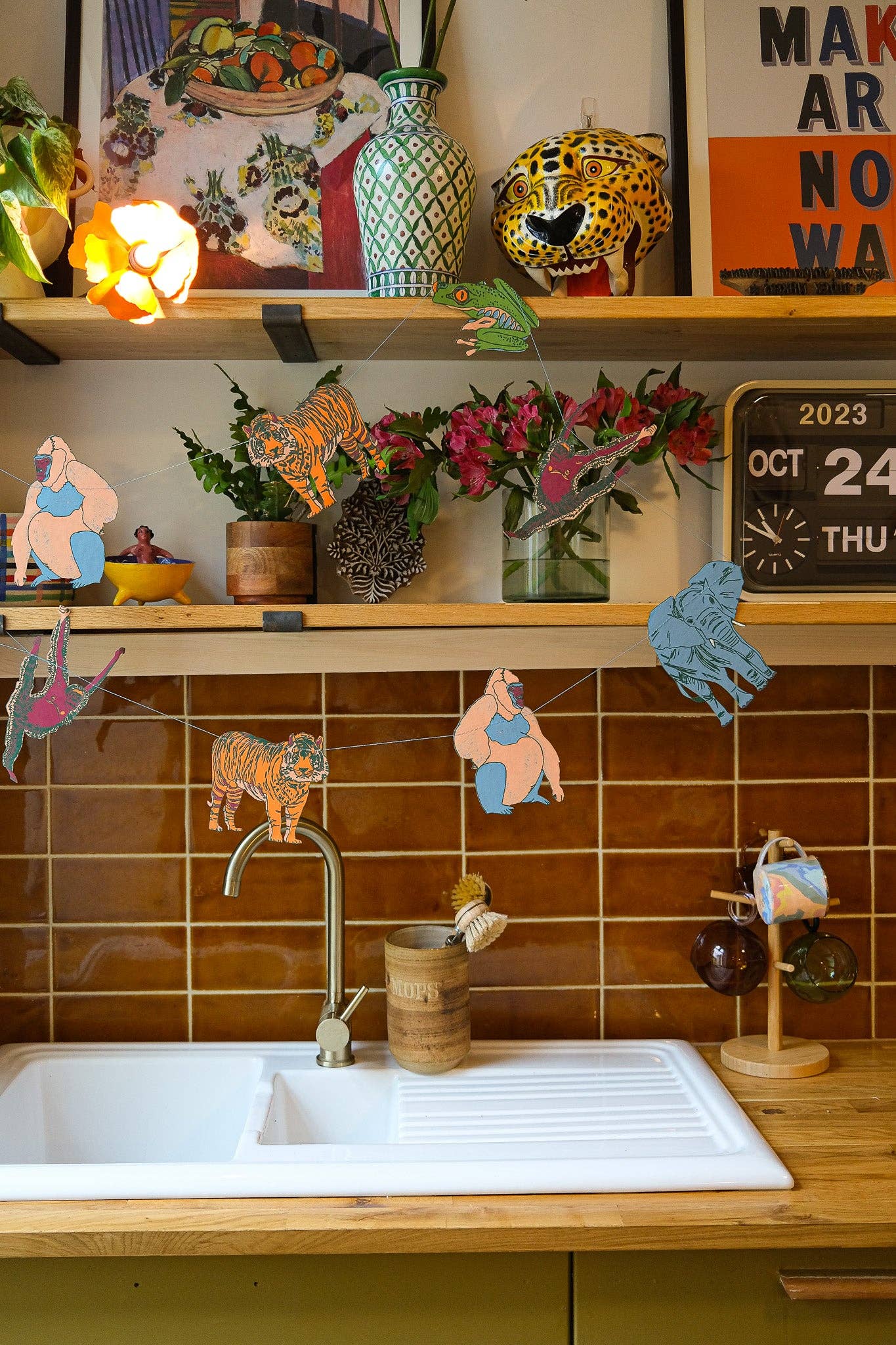 Jungle Sewn Garland
