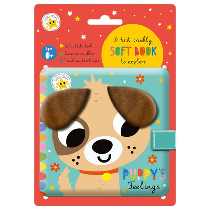 Little Stars Puppy's Feelings Cloth Book with touch