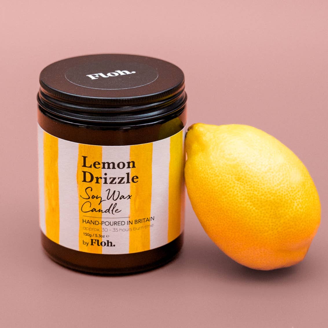 Lemon Drizzle Apothecary Candle