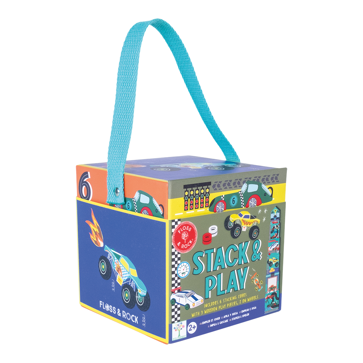 Cars Stacking Cubes