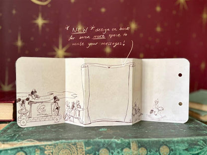 Vintage Christmas Cracker Card “Nutcracker” , Hand Illustrated Card by UK artist Manymoon Fables
