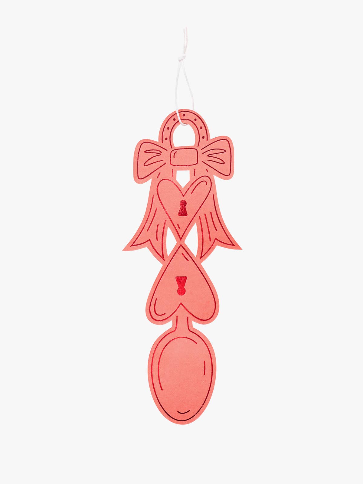 Love Spoon Token | Valentine's Card | Bookmark | Anniversary