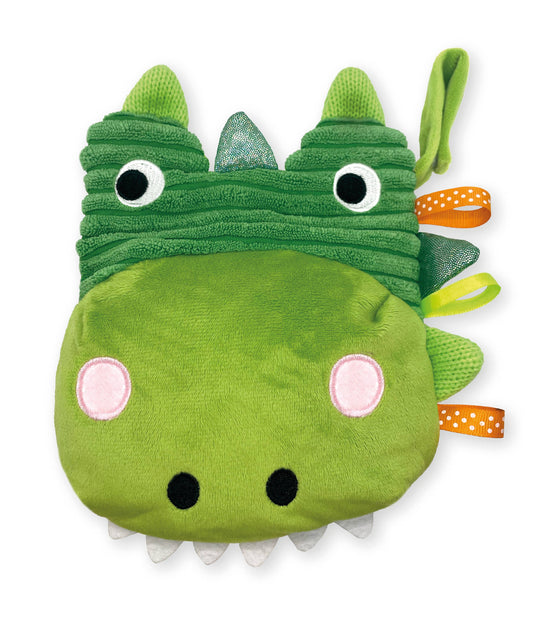 Sensory Snuggables Dinosaur Puppet Soft Book