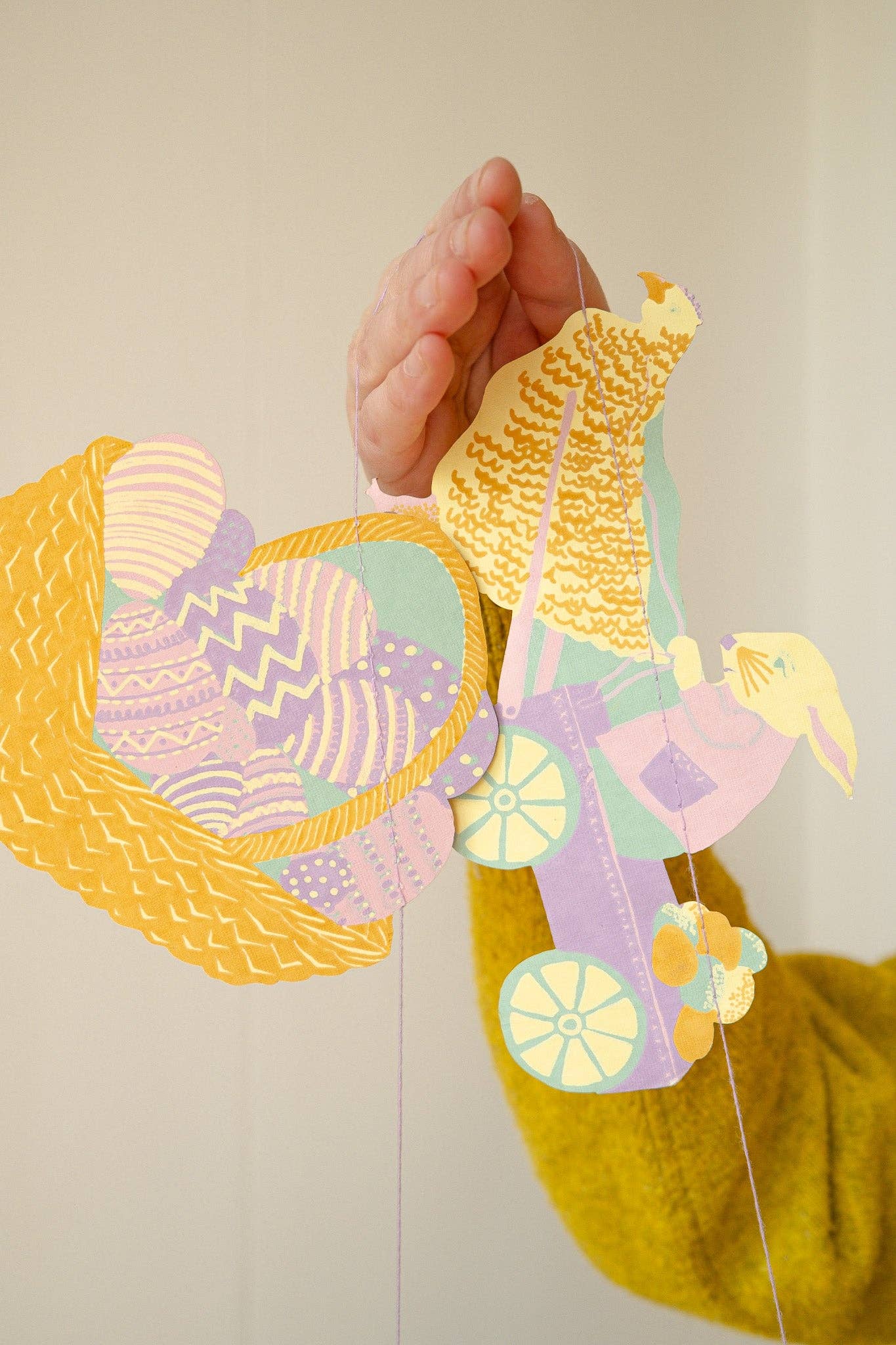 Easter Sewn Garland