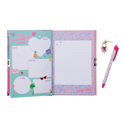 Fashion Friends Lockable Diary  ( 3 designs, 2 of each )