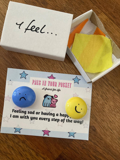 Emotion Comfort Pebbles For Mindfulness And Anxiety