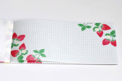 [Wa-life] YOKOPPITSU Japanese Paper Letter Book - Strawberry