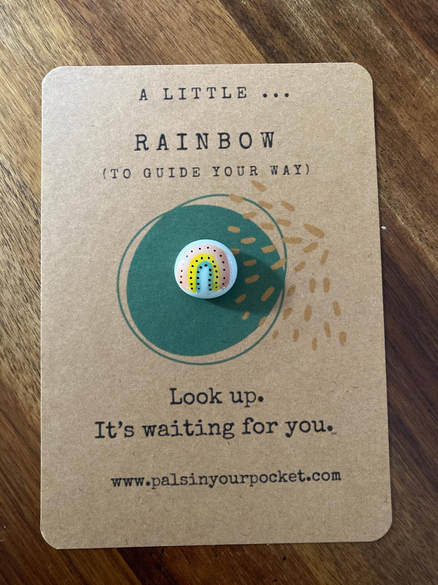 Just To Say… Rainbow. Pocket Keepsake.