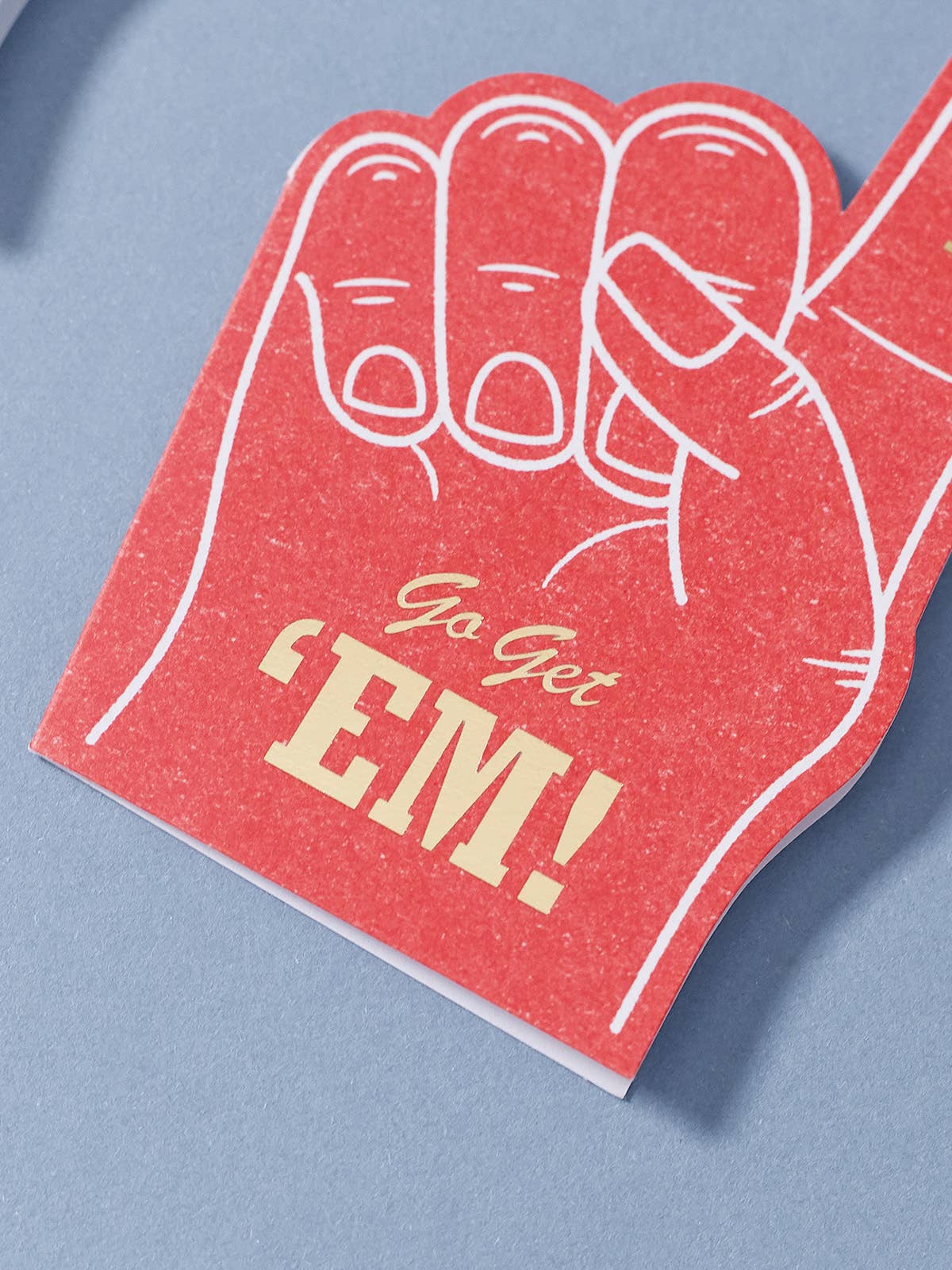 Go Get ‘Em Good Luck Card | Exams or New Job | Sports Fan