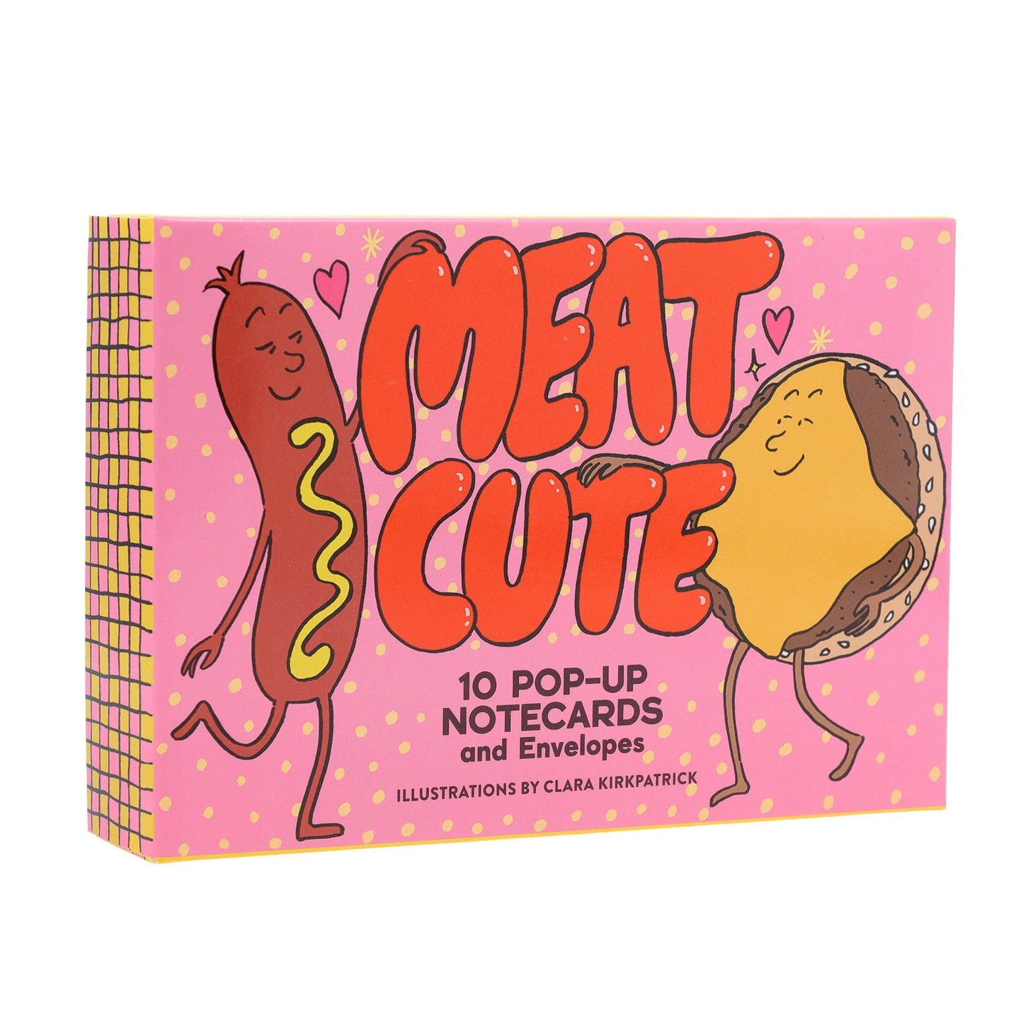 Meat Cute - 10 Pop-Up Notecards and Envelopes (Notecards/Writing Paper)