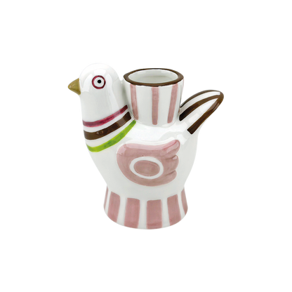 Bud vase bird L11 D6.5 H11.5 cm