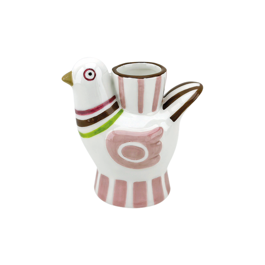 Bud vase bird L11 D6.5 H11.5 cm