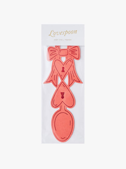 Love Spoon Token | Valentine's Card | Bookmark | Anniversary