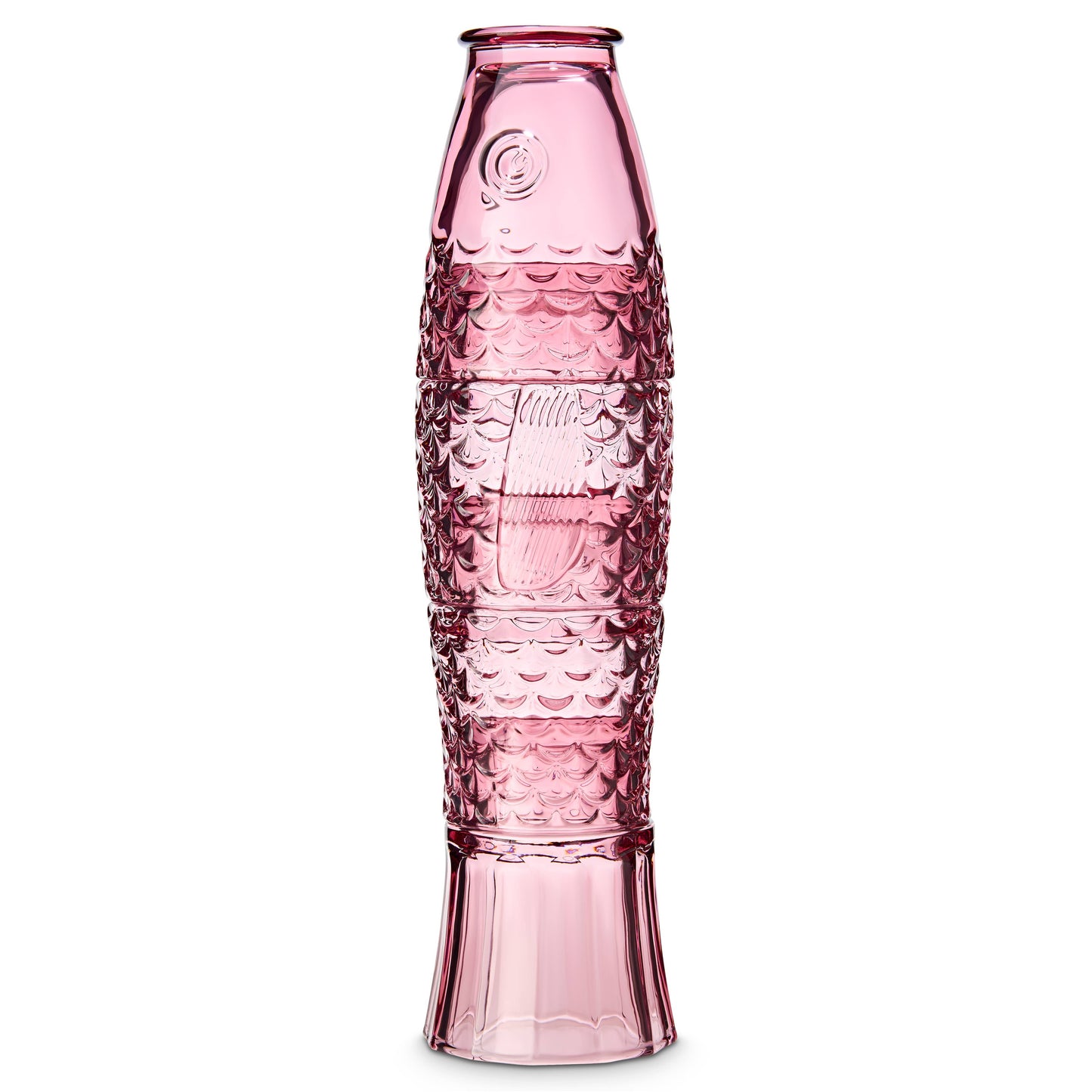 Fish Stacking Drinking Glass - Set of 4 Pink
