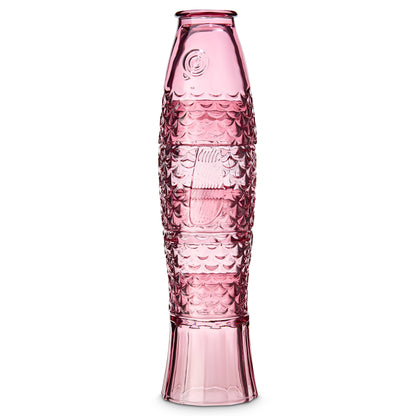 Fish Stacking Drinking Glass - Set of 4 Pink
