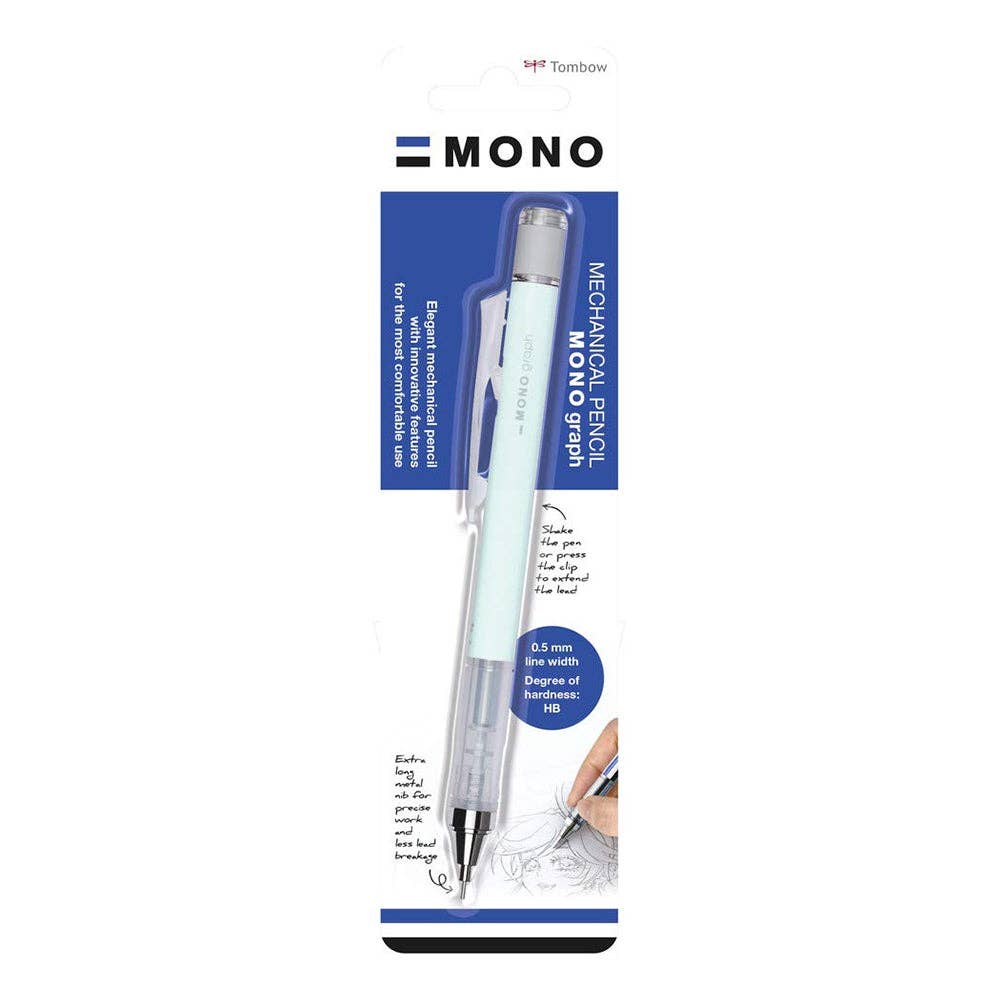 [Tombow] Mono Graph Mechanical Pencil - Mint Green