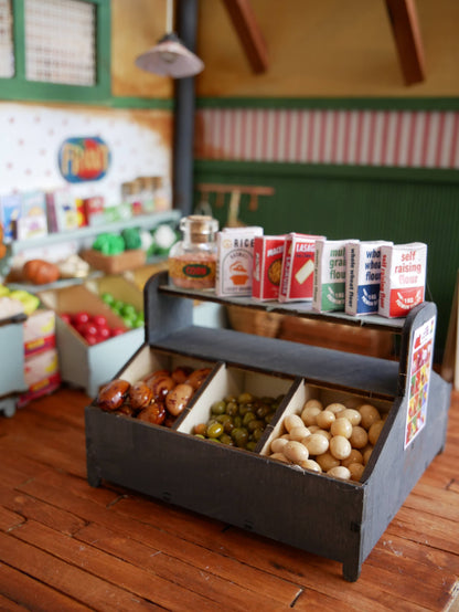 Kids DIY Dollhouse Furniture Kit - Shop (Scale 1:12)