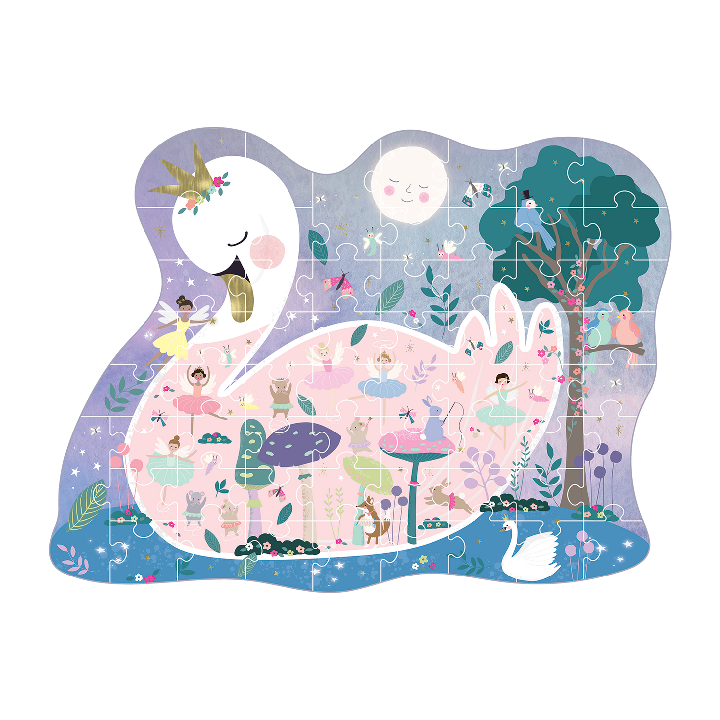 Enchanted 60pc Shaped Puzzle