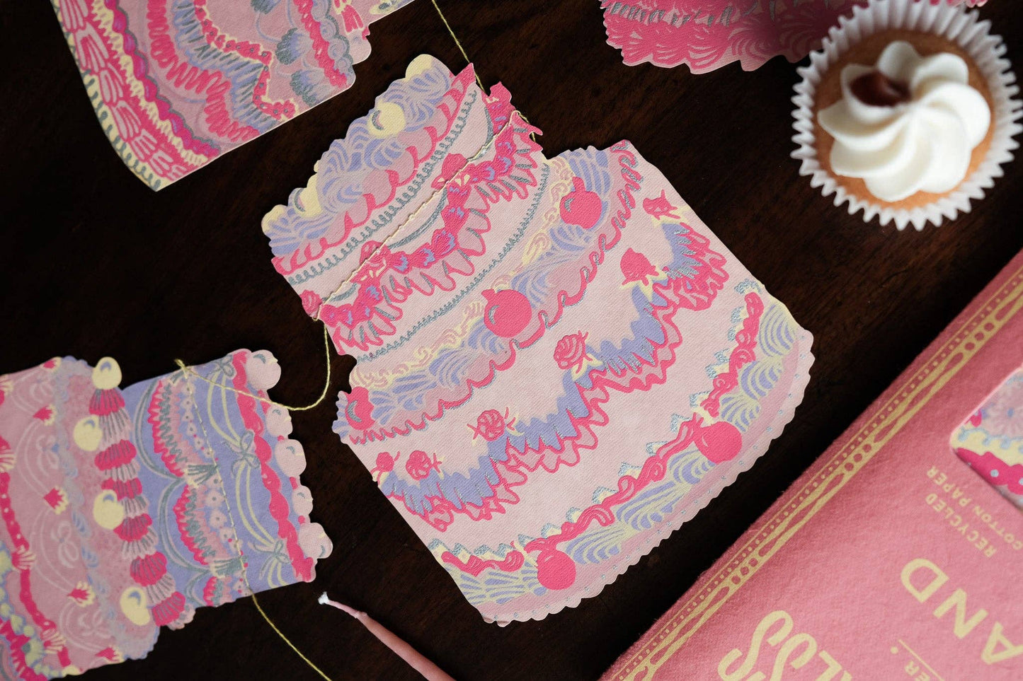 Celebration Cakes Sewn Garland