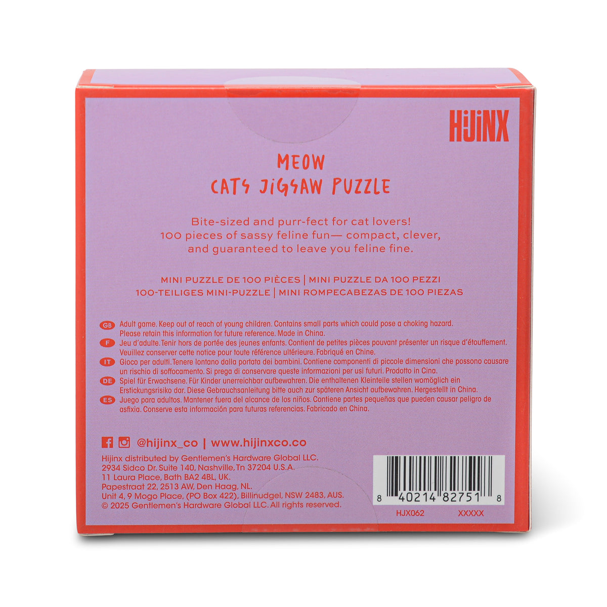 Hijinx Cats Mini Puzzle