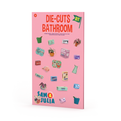 Kids DIY - Die-Cuts  Bathroom - The Mouse Mansion
