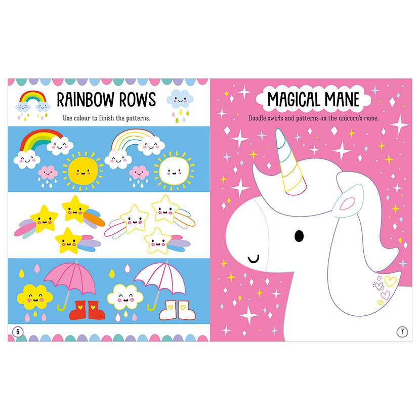 Felt Stickers Super Cute Activity Book