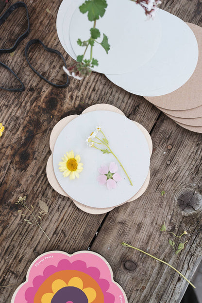 Flower Shaped Press - Pinks & Yellows