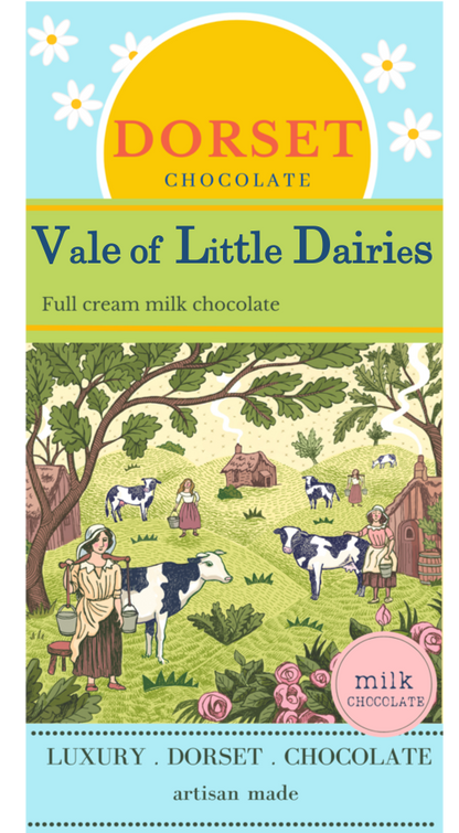 Vale of Little Dairies - a full cream milk chocolate bar