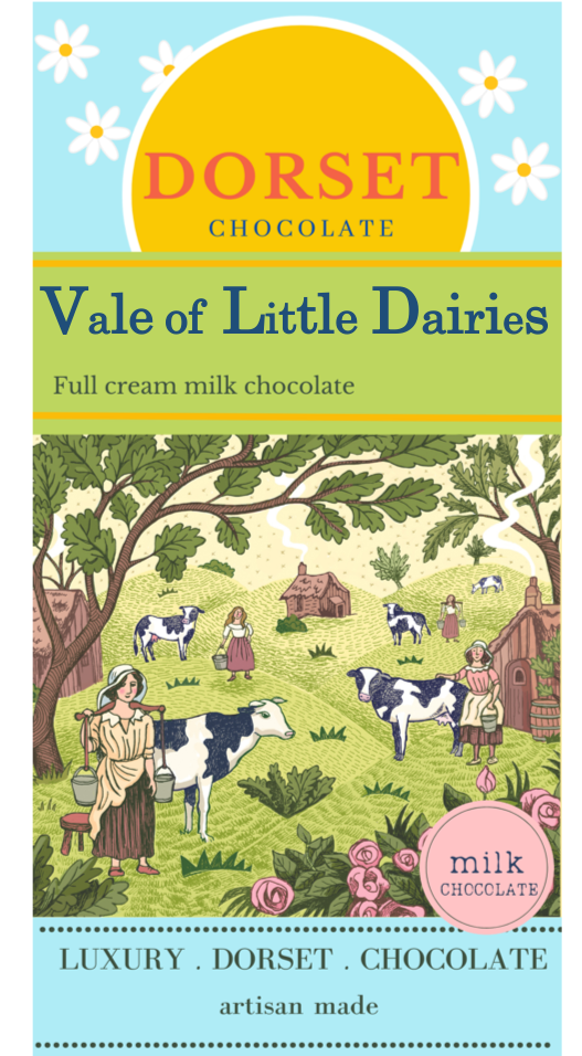 Vale of Little Dairies - a full cream milk chocolate bar