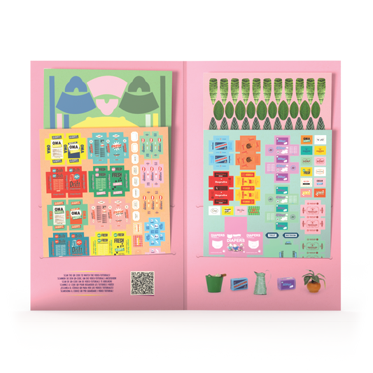 Kids DIY - Die-Cuts  Bathroom - The Mouse Mansion