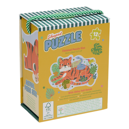 Jungle 12pc Shaped Puzzle