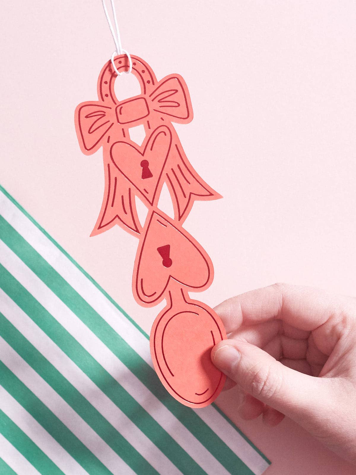 Love Spoon Token | Valentine's Card | Bookmark | Anniversary