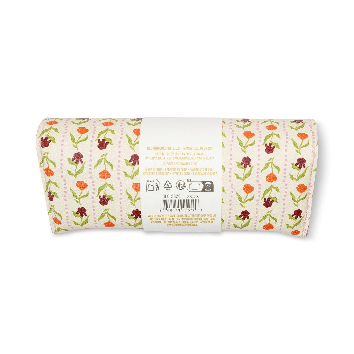 Designworks Ink Printed Glasses Case - Floral