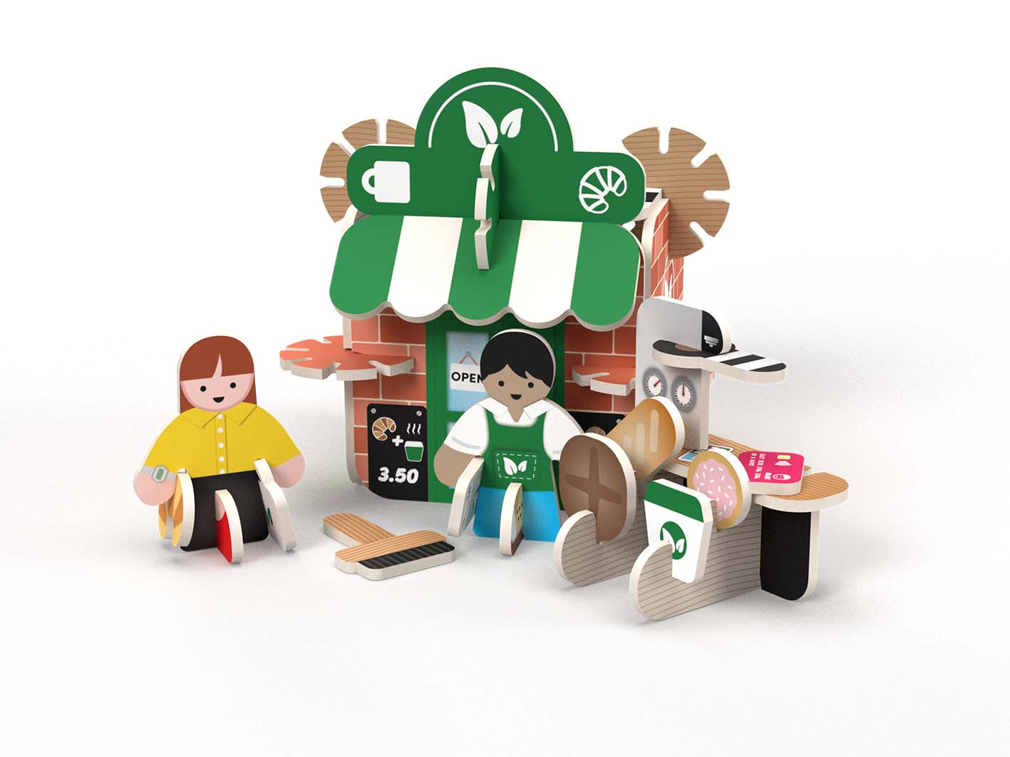 Mini Refill Café  Playset
