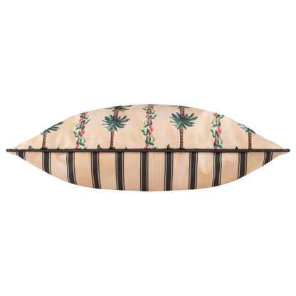 Monkey Palm Stripe Outdoor Cushion Papyrus