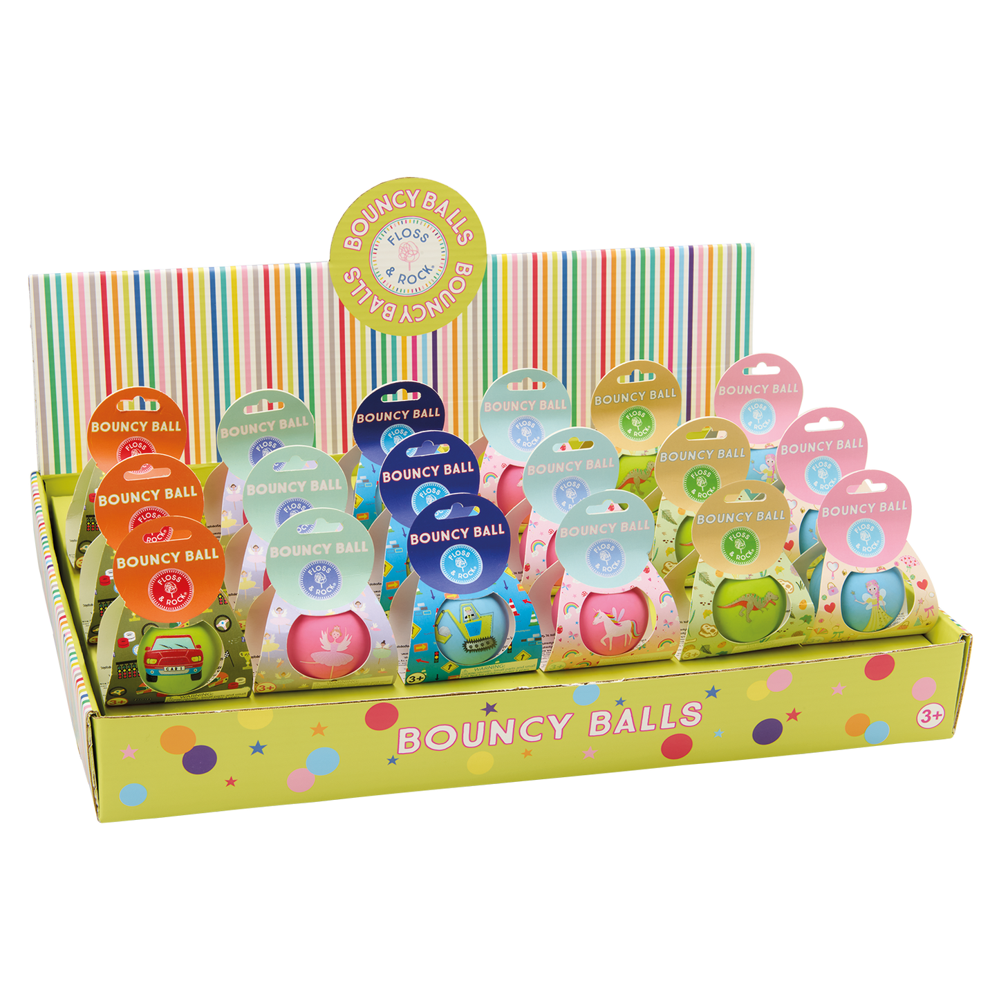 Bouncy Ball in CDU Mixed Inner ( 6 designs, 3 of each )