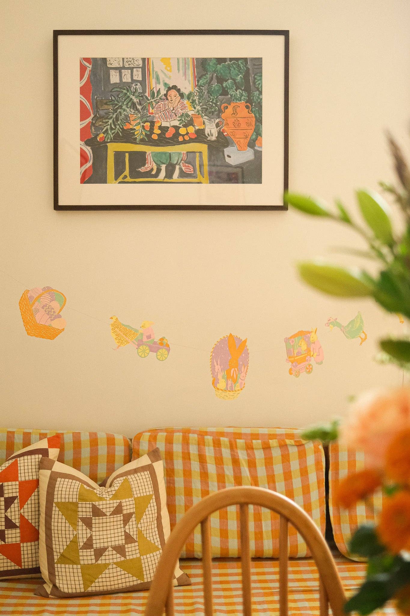 Easter Sewn Garland