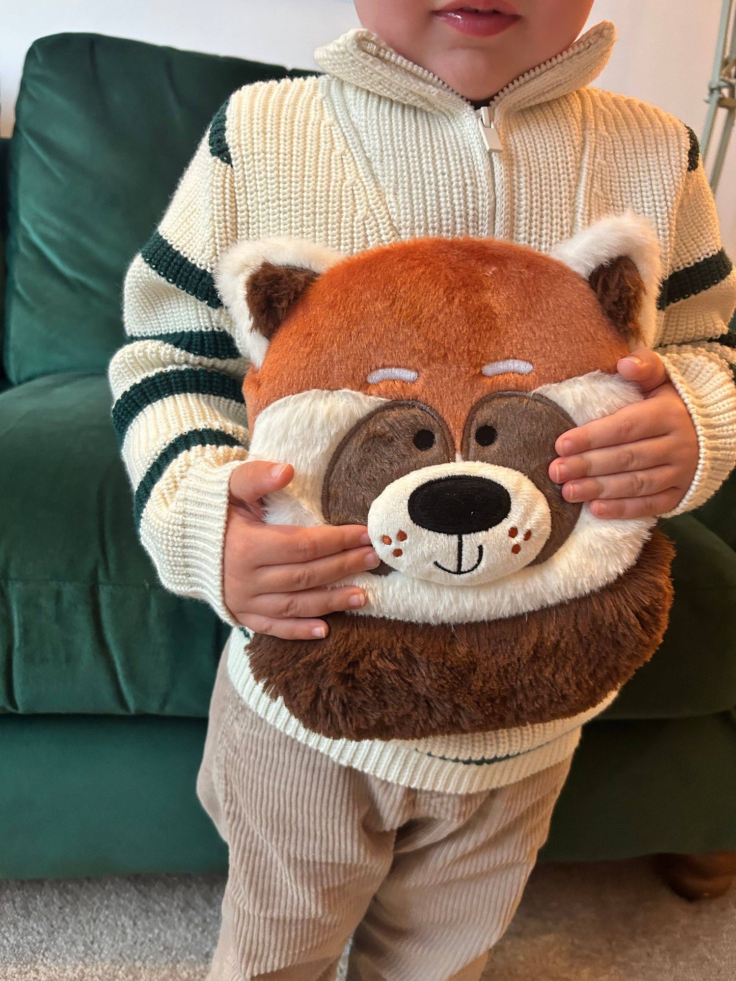 Zoo Crew Cuddly Lined Notebook Red Panda